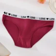 Cotton Low Waist Panties fuchsia