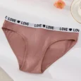 Cotton Low Waist Panties light coffee