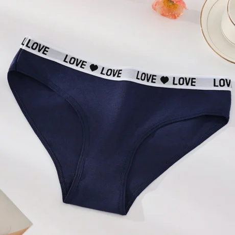 Cotton Low Waist Panties navu blue